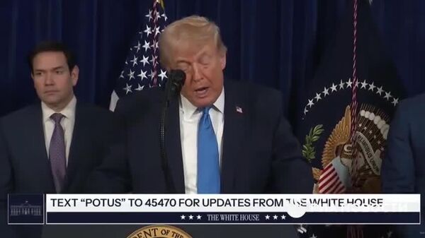 Полное видео выступления Трампа по теме операции в Венесуэле с переводом на русский язык - Sputnik Литва
