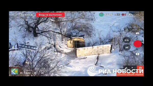 Кадры боев за освобожденное Грабовское в Сумской области - Sputnik Литва