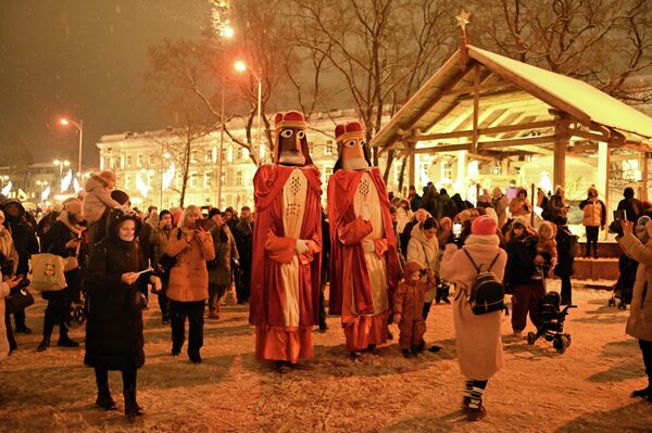 В этом году шествие трех королей состоялось в 26-й раз. - Sputnik Литва