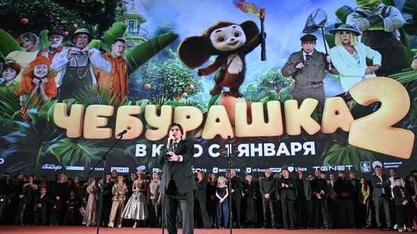Премьера фильма Чебурашка 2 в Москве - Sputnik Литва