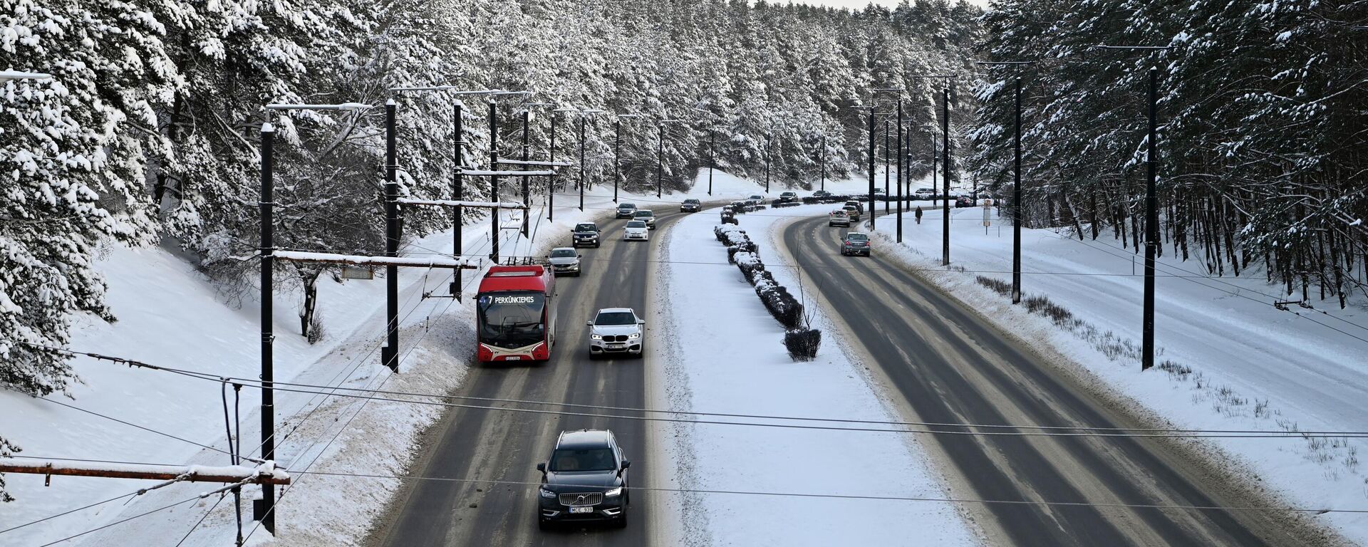 Вильнюс после снегопада - Sputnik Литва, 1920, 31.01.2026