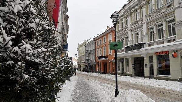 Вильнюс после снегопада - Sputnik Литва