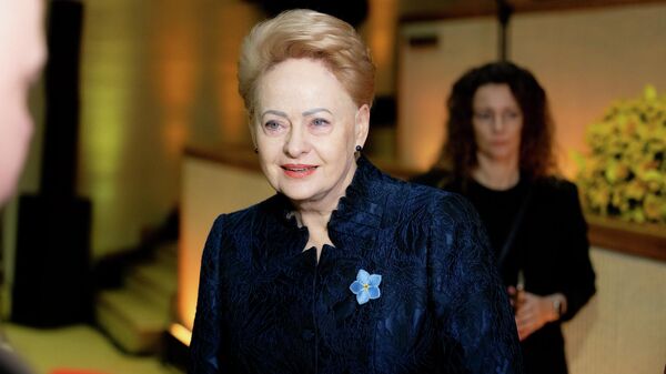 Экс-президент Литвы Даля Грибаускайте - Sputnik Литва