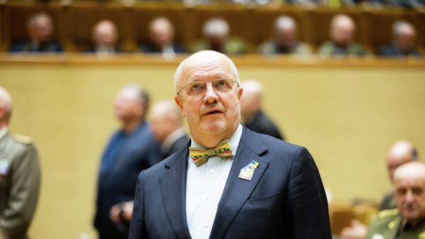 Спикер Сейма Литвы Юозас Олекас, архивное фото - Sputnik Литва