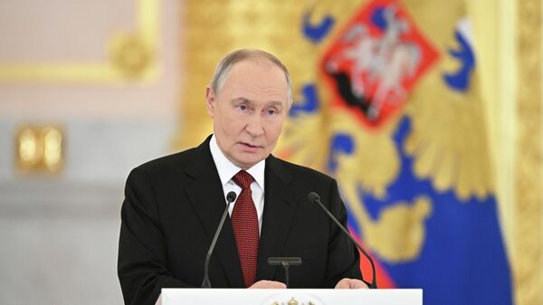 Президент России Владимир Путин  - Sputnik Литва