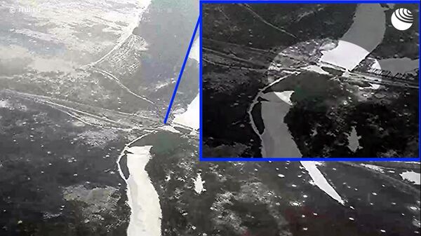 ВС РФ уничтожили переправу ВСУ через реку Оскол в Харьковской области - Sputnik Литва