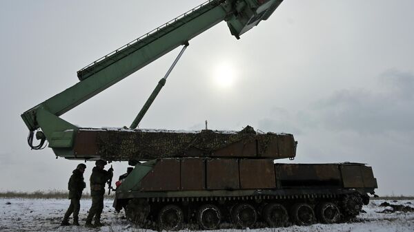 Зенитный ракетный комплекс Бук-М2. Архивное фото - Sputnik Литва