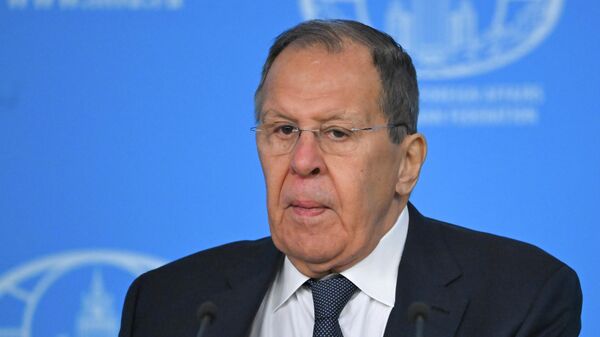 Министр иностранных дел России Сергей Лавров - Sputnik Литва