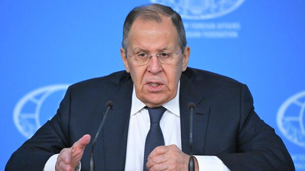 Министр иностранных дел России Сергей Лавров - Sputnik Литва