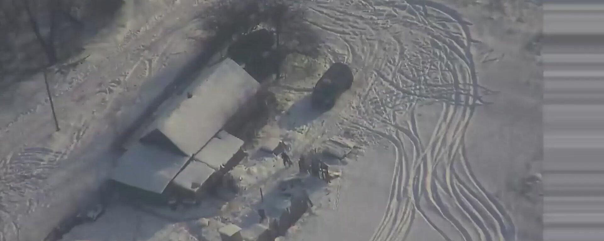 Поражение пункта управления БПЛА ВСУ в Сумской области - Sputnik Литва, 1920, 20.01.2026