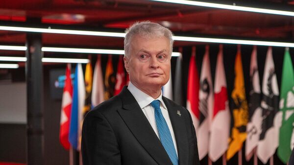 Президент Литвы Гитанас Науседа - Sputnik Литва