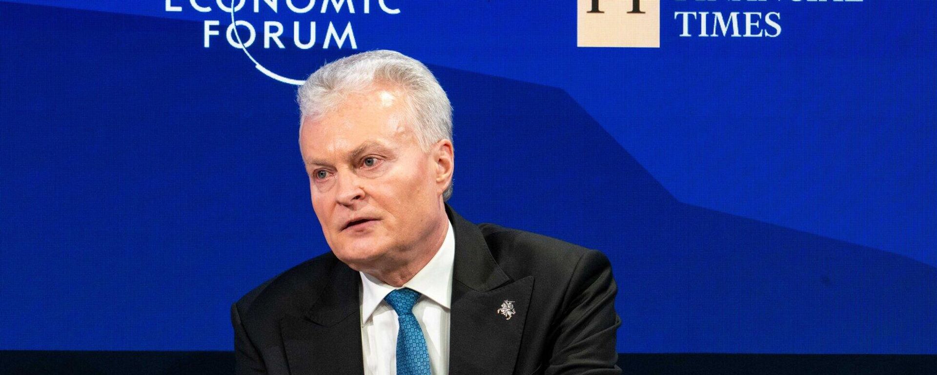 Президент Литвы Гитанас Науседа - Sputnik Литва, 1920, 21.01.2026