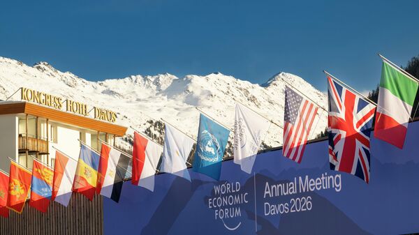 Всемирный экономический форум проходит в швейцарском Давосе - Sputnik Литва