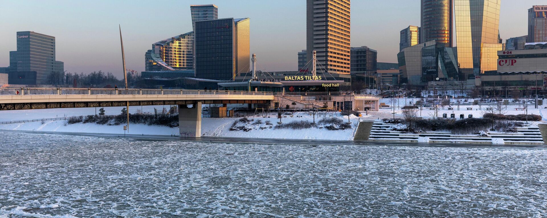 Вид Вильнюса зимой - Sputnik Литва, 1920, 29.01.2026