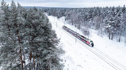Пассажирский поезд ЛЖД