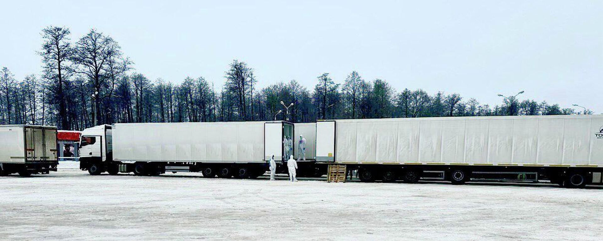 Обмен телами военнослужащих между Россией и Украиной - Sputnik Литва, 1920, 29.01.2026