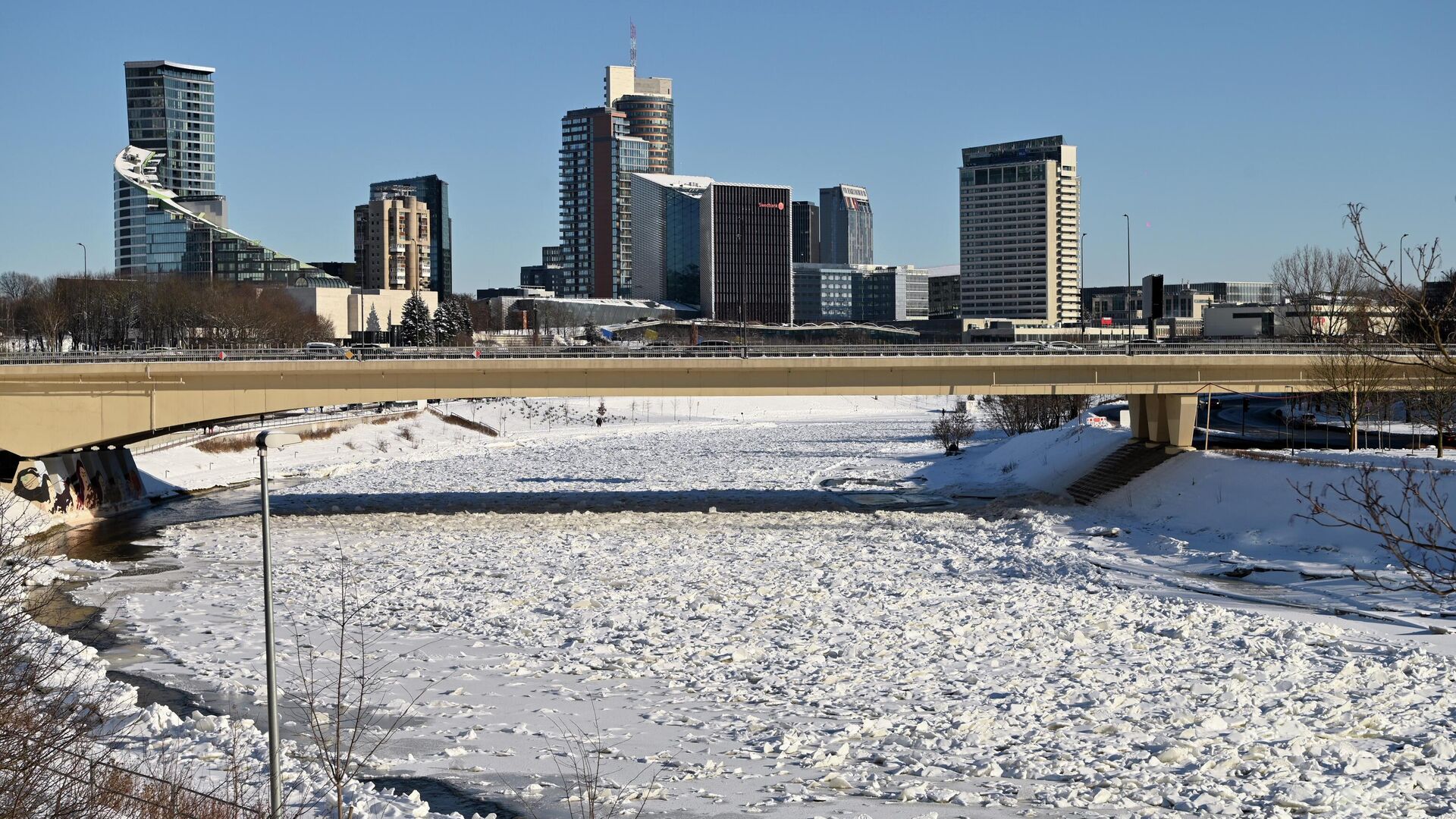 Река Нерис в Вильнюсе - Sputnik Литва, 1920, 25.02.2026