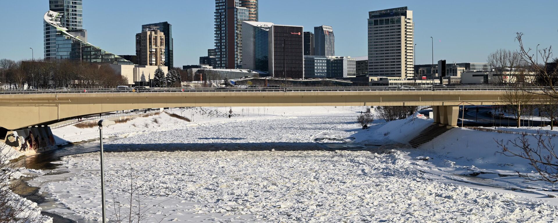 Река Нерис в Вильнюсе - Sputnik Литва, 1920, 25.02.2026