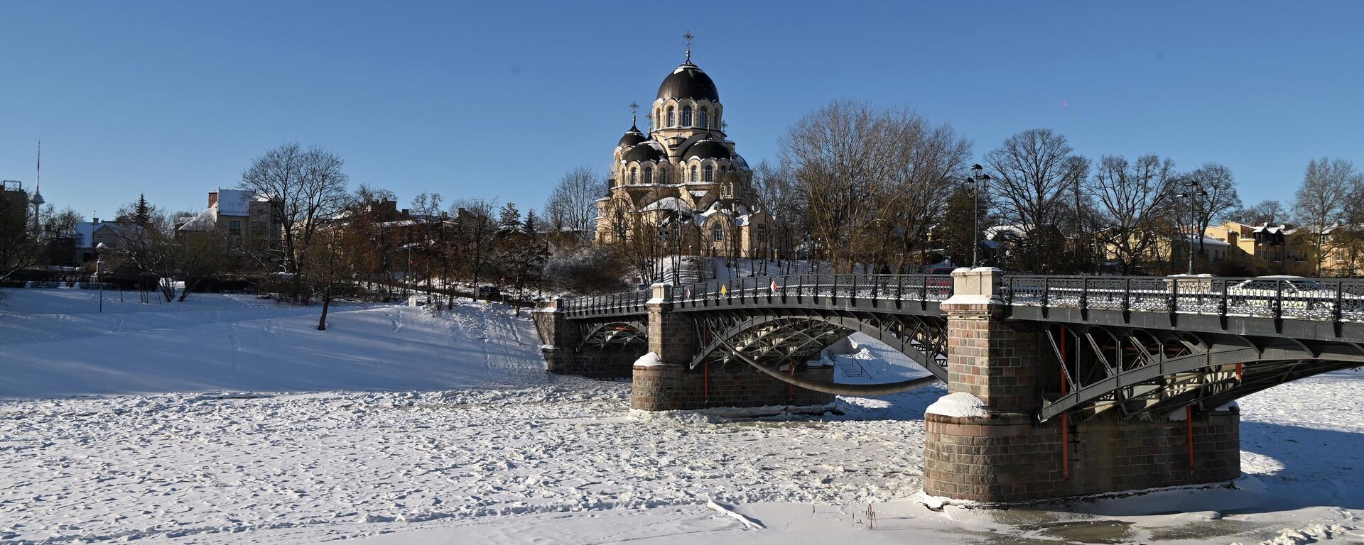 Зима в Вильнюсе - Sputnik Литва, 1920, 03.02.2026