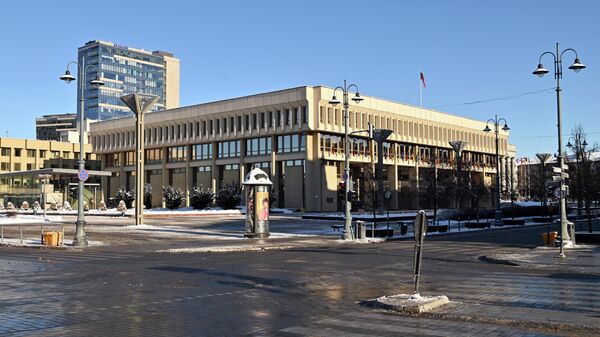 Здание Сейма Литвы в Вильнюсе - Sputnik Литва