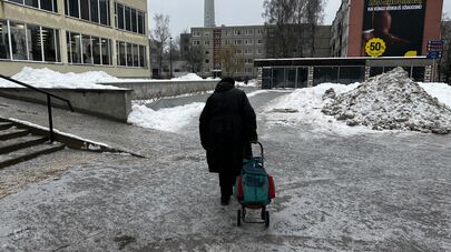 Зима в Вильнюсе