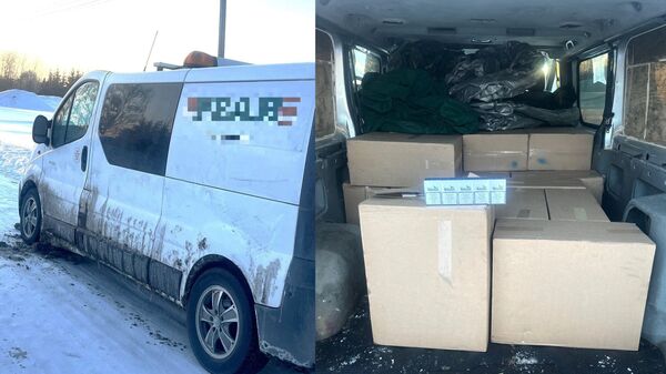 Контрабанда сигарет в Литве - Sputnik Литва