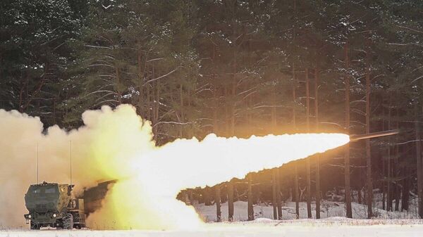 РСЗО HIMARS на учениях в Литве - Sputnik Литва
