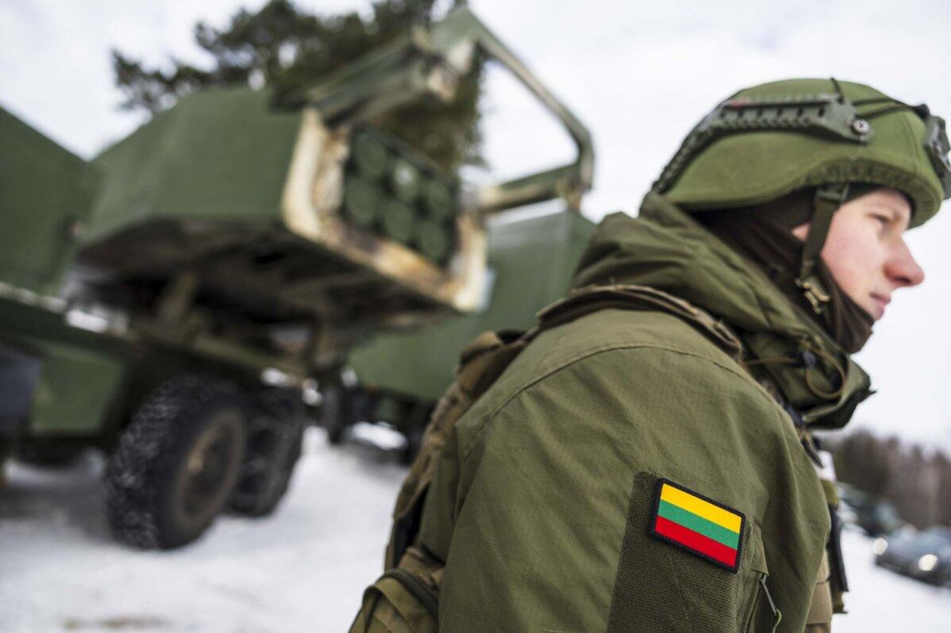 РСЗО HIMARS на учениях в Литве - Sputnik Литва, 1920, 03.02.2026