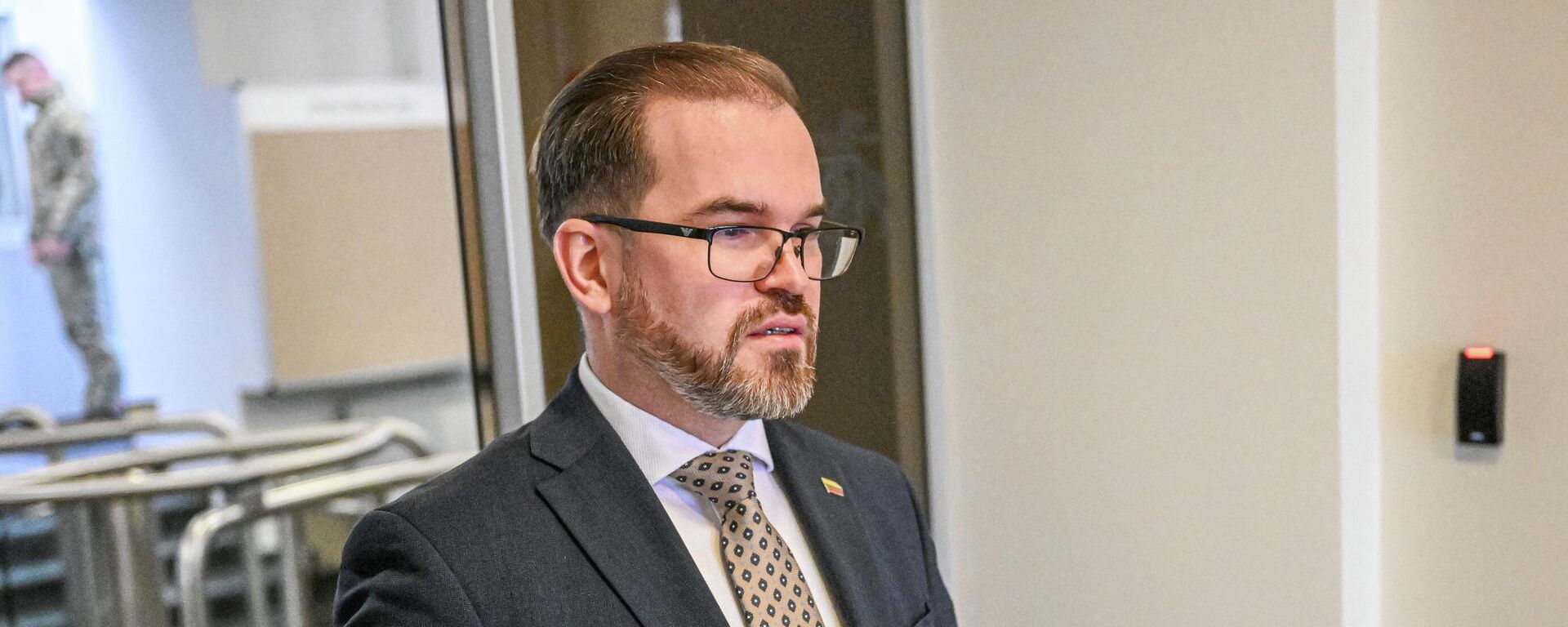 Министр обороны Литвы Робертас Каунас - Sputnik Литва, 1920, 10.02.2026