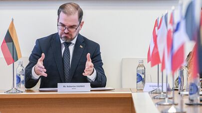 Министр обороны Литвы Робертас Каунас