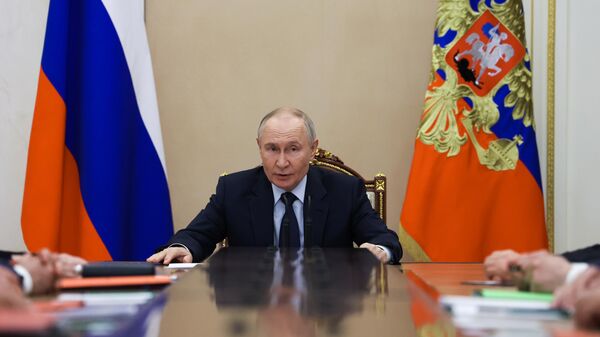 Президент России Владимир Путин  - Sputnik Литва