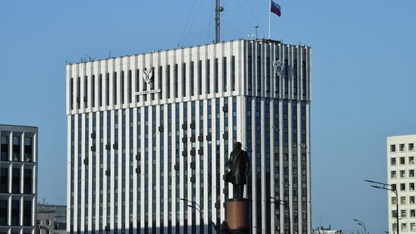 Здание министерства юстиции России в Москве, архивное фото - Sputnik Литва