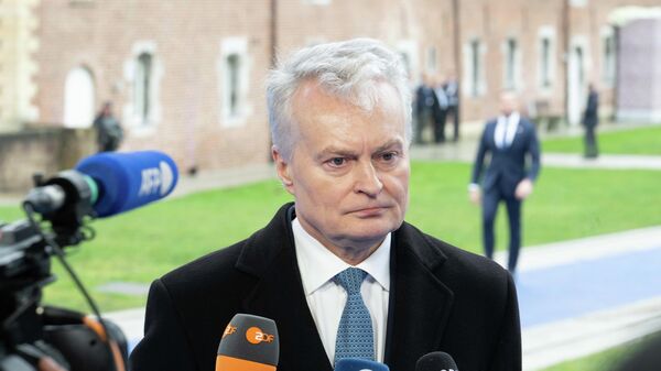 Президент Литвы Гитанас Науседа - Sputnik Литва