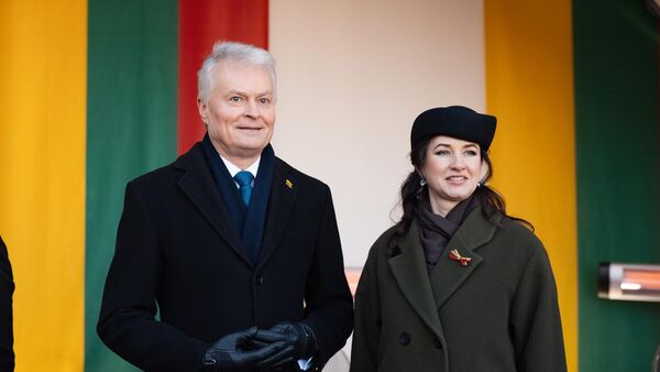 Президент Литвы Гитанас Науседа и премьер-министр Литвы Инга Ругинене, архивное фото - Sputnik Литва