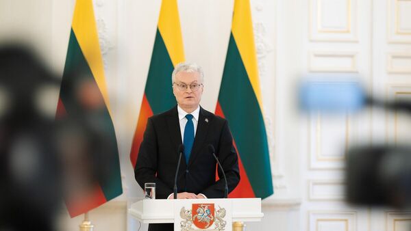 Президент Литвы Гитанас Науседа, архивное фото - Sputnik Литва