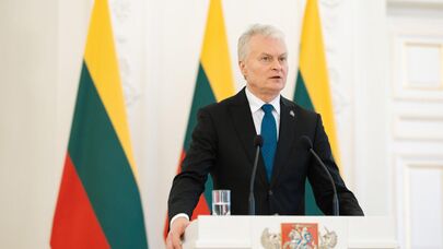 Президент Литвы Гитанас Науседа, архивное фото