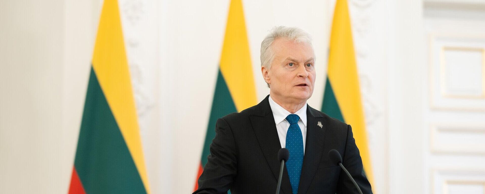 Президент Литвы Гитанас Науседа, архивное фото - Sputnik Литва, 1920, 17.02.2026