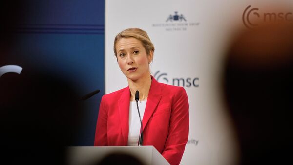 Глава евродипломатии Кая Каллас - Sputnik Литва