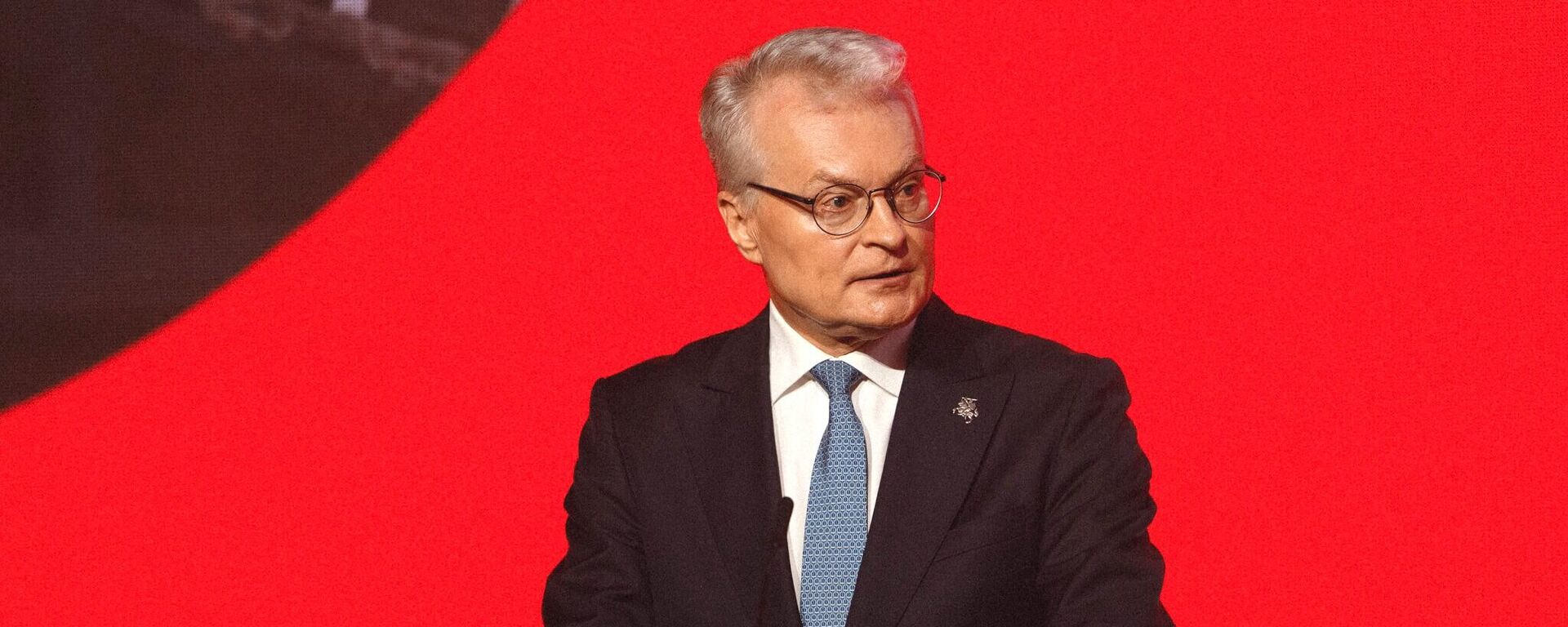 Президент Литвы Гитанас Науседа - Sputnik Литва, 1920, 26.04.2026