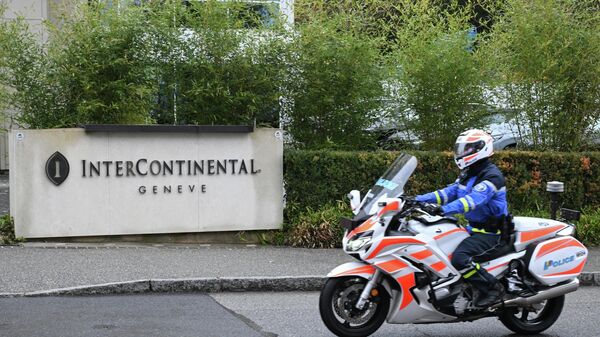 Трехсторонние переговоры РФ, США и Украины в Женеве Трехсторонние переговоры РФ, США и Украины в Женеве - Sputnik Литва