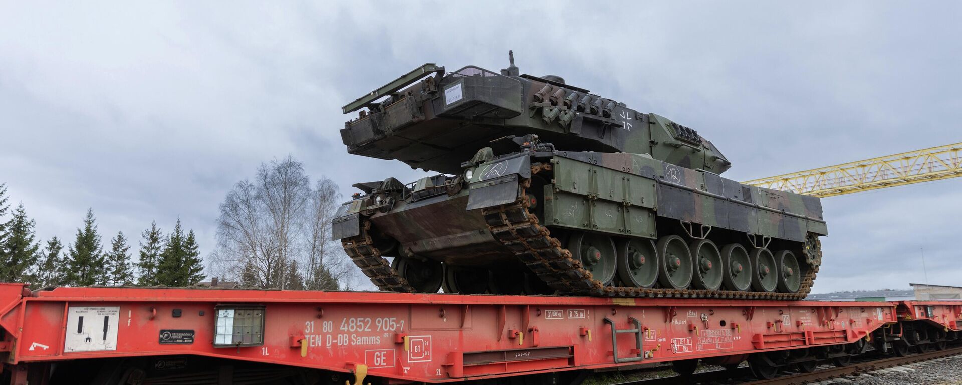 Перевозка военной техники по железным дорогам Литвы, архивное фото - Sputnik Литва, 1920, 27.02.2026