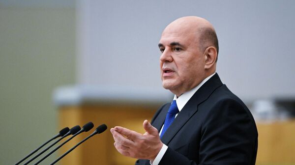 Председатель правительства РФ Михаил Мишустин - Sputnik Литва