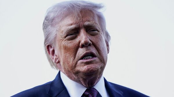 Президент США Дональд Трамп - Sputnik Литва