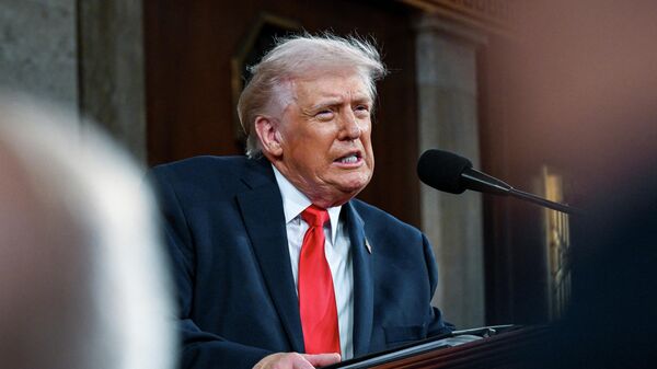 Президент США Дональд Трамп - Sputnik Литва