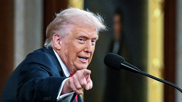 Президент США Дональд Трамп - Sputnik Литва