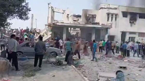 Разрушенная школа на юге Ирана, где погибли ученики  - Sputnik Литва