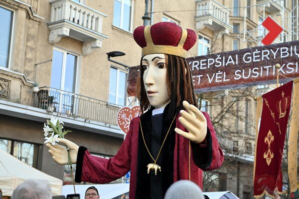 На фото: фигура князя Казимира. Казимир был литовским княжичем и польским королевичем. После смерти его канонизировали, и он стал святым покровителем Польши и Великого княжества Литовского. - Sputnik Литва