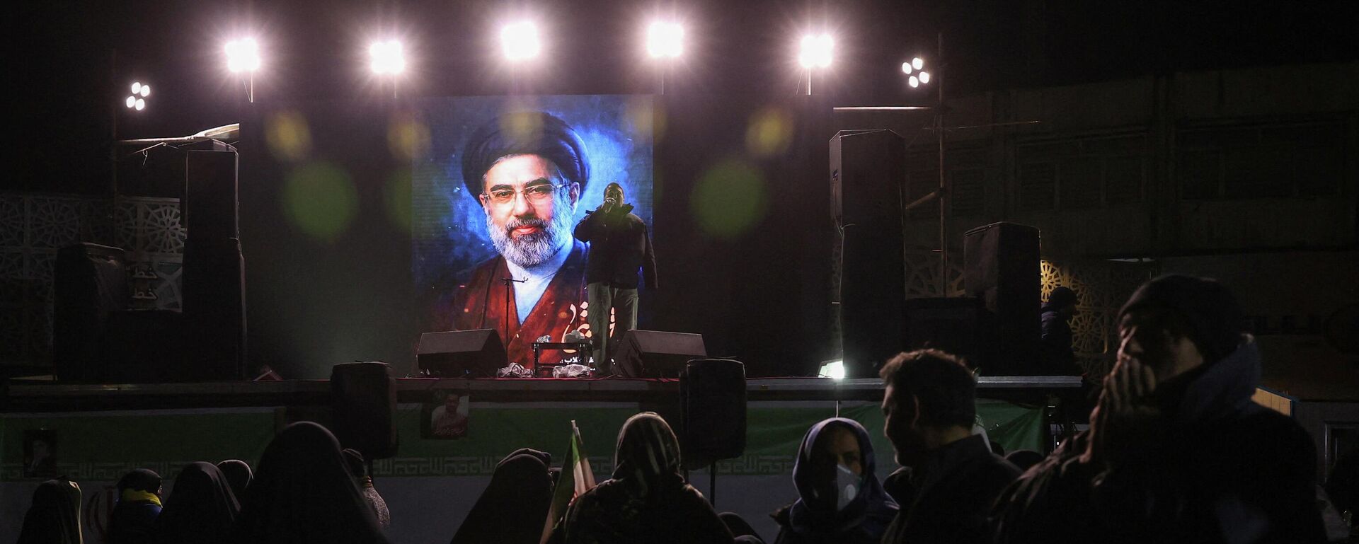 Изображение нового верховного лидера Ирана Моджтабу Хаменеи - Sputnik Литва, 1920, 09.03.2026