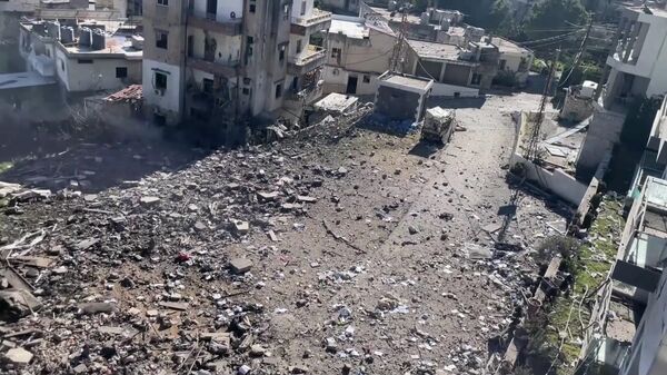 Разрушенный Дом русской культуры в Ливане - Sputnik Литва