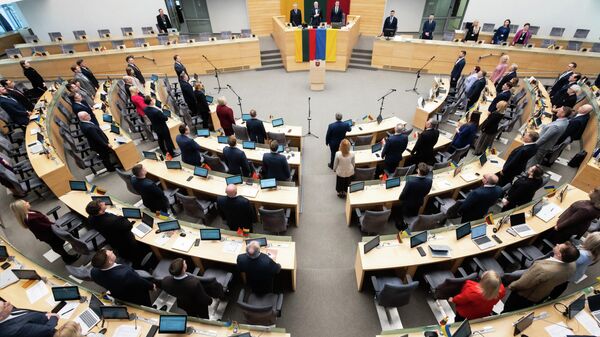 Первое заседание весенней сессии Сейма Литвы - Sputnik Литва